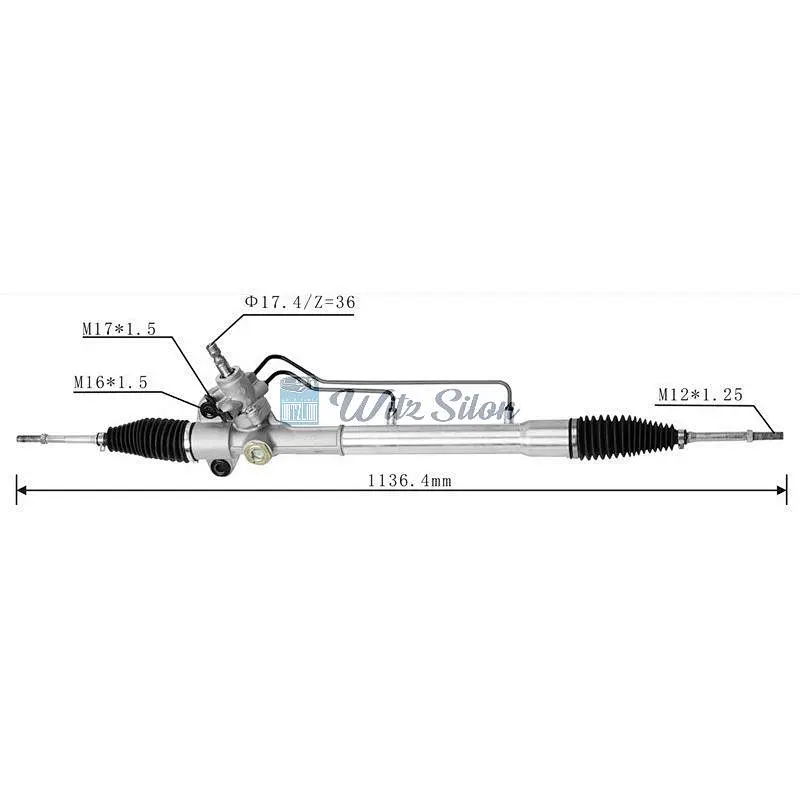 44200-BZ010 RHD Hydraulic Power Steering Rack For Toyota AVANZA 2003-2004