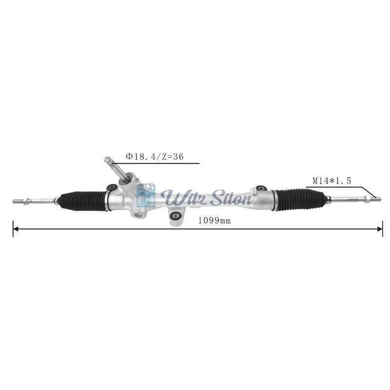 53400-T7A-H02 53400-T7W-A02 LHD Hydraulic Power Steering Rack For HONDA VEZEL 2013-