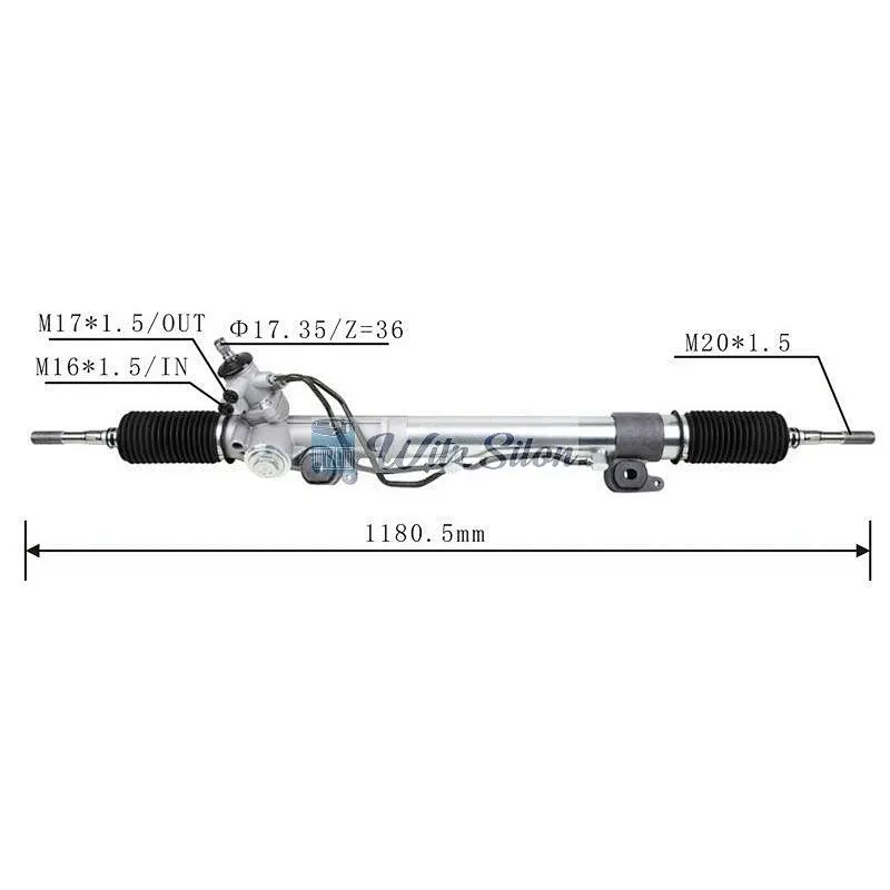 44200-60090 RHD Hydraulic Power Steering Rack For Toyota Land Cruiser 2003-2007