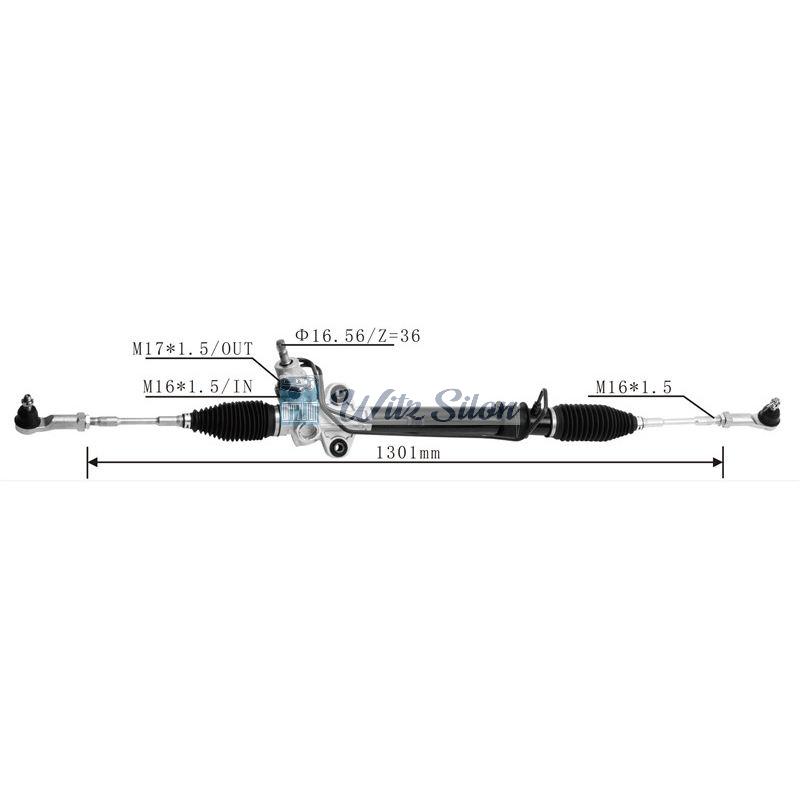 MR333503 LHD Hydraulic Power Steering Rack For MITSUBISHI L200 2005-