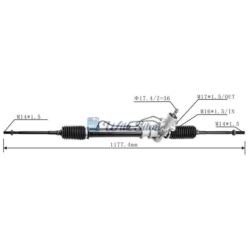 44250-02010 44250-12230 LHD Hydraulic Power Steering Rack For Toyota COROLLA (_E11_) 1997-2002