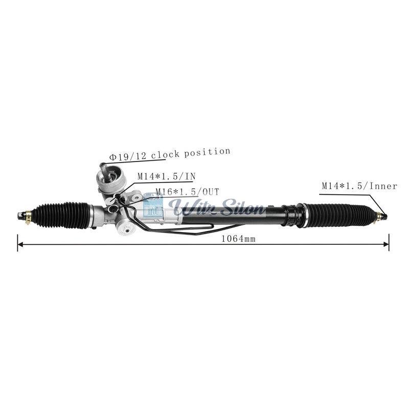 Auto Hydraulic Steering Gear 4B1422066A 4B1422066F 4B1422066J 4B0422066C for Audi A6 (4B2 C5) 1997-2005