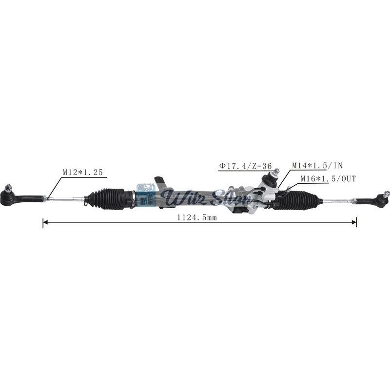 49001-Q5600 49001-F4200 LHD Hydraulic Power Steering Rack For NISSAN SENTRA 1991-