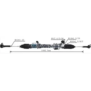 49001-Q5601 Car Power Steering Rack And Pinion for NISSAN SENTRA SUNNY B13