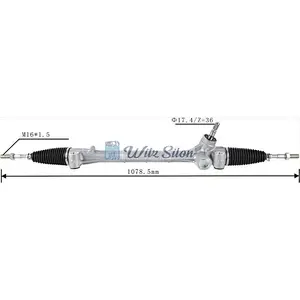 45510-58010 45510-58020 RHD Hydraulic Power Steering Rack For Toyota Alphard 2008-2015