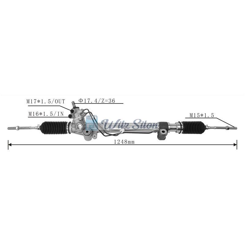 44200-35050 RHD Hydraulic Power Steering Rack For Toyota Land Cruiser Prado 2002-2009