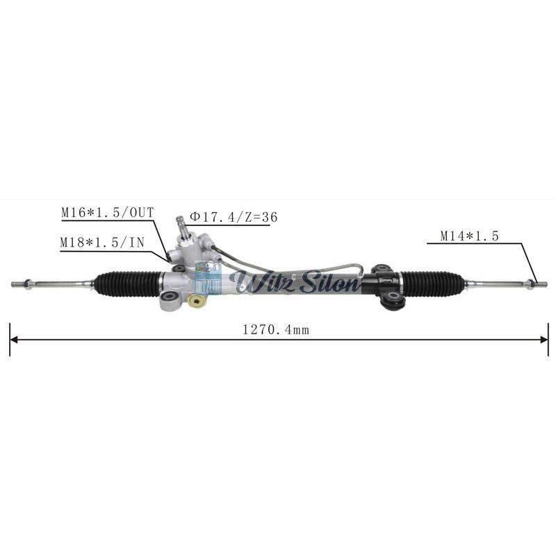 53601-SWA-A01 53601-SXSA03 LHD Hydraulic Power Steering Rack For Honda Accord Crosstour 2010-2011