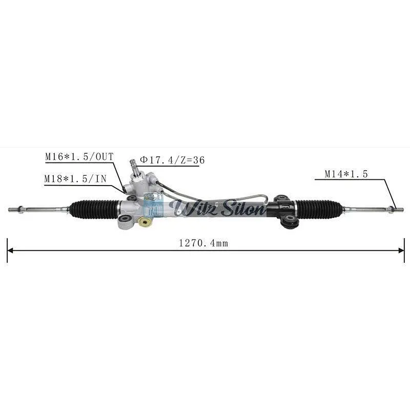 53601-SWA-A01 53601-SXSA03 LHD Hydraulic Power Steering Rack For Honda Accord Crosstour 2010-2011