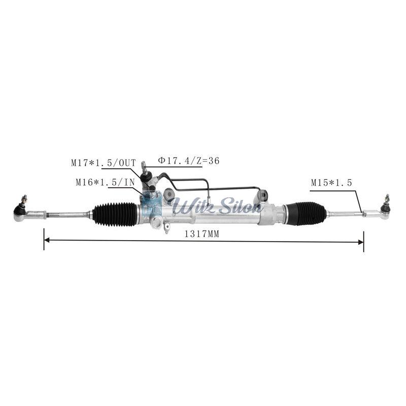 44200-0K010 LHD Hydraulic Power Steering Rack For Toyota HILUX 2005-2016