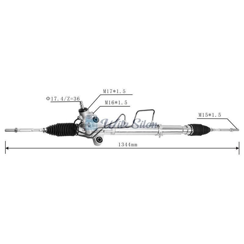 44200-26501 44200-26550 LHD Hydraulic Power Steering Rack For Toyota LAND CRUISER PRADO (_J12_) 2002-2009