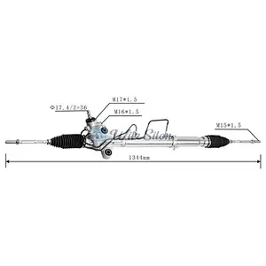 44200-26501 44200-26550 LHD Hydraulic Power Steering Rack For Toyota LAND CRUISER PRADO (_J12_) 2002-2009