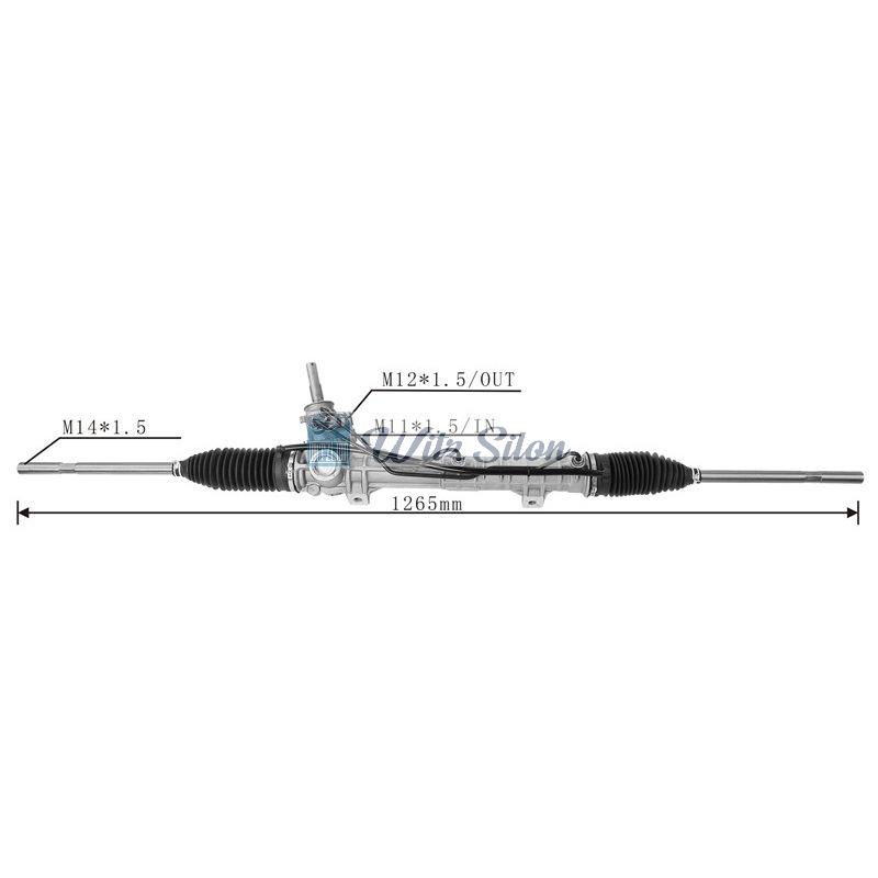 4000.GE 4000.KY 4000.KW 4000.JR LHD Hydraulic Power Steering Rack for Peugeot 307 (3A C) 2000-
