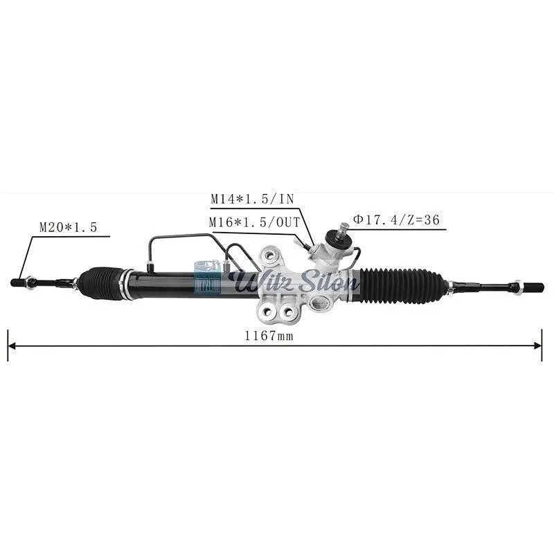 49001-3XT0A LHD Hydraulic Power Steering Rack For NISSAN NV350 Box (E26) 2012-