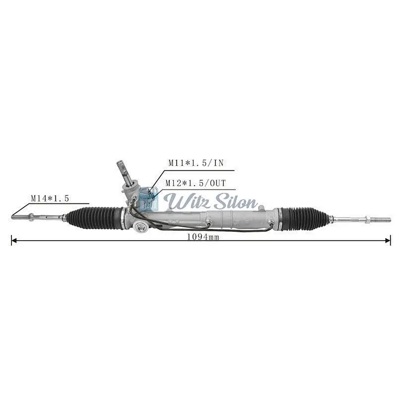 16232-13580 4001.81 LHD Hydraulic Power Steering Rack for Peugeot Partner 2008-2016