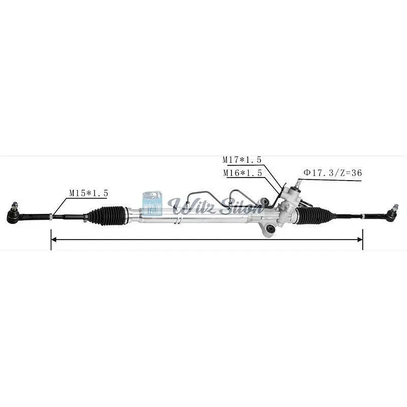 44200-26491 RHD Hydraulic Power Steering Rack For Toyota HIACE  COMMUTER V (TRH2_ KDH2_) 2004-