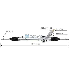 Hot Sale Car Parts Steering System Steering Gear Steering Rack 6394601000 6394601200 for Mercedes-Benz