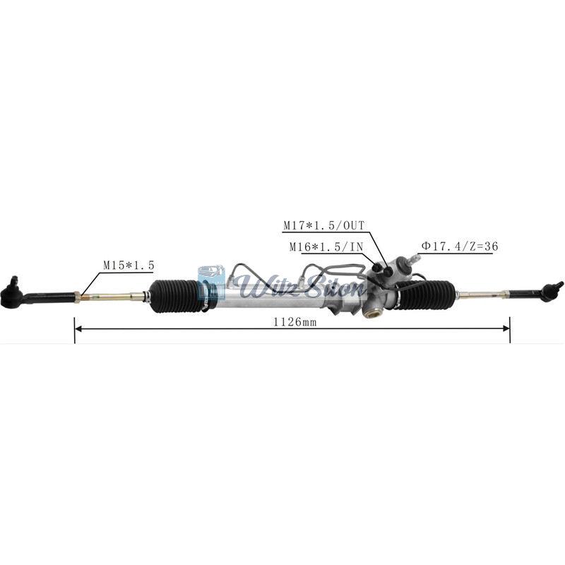 44250-26350 44250-26050 LHD Hydraulic Power Steering Rack For Toyota HIACE IV Bus (_H1_ _H2_) 1995-
