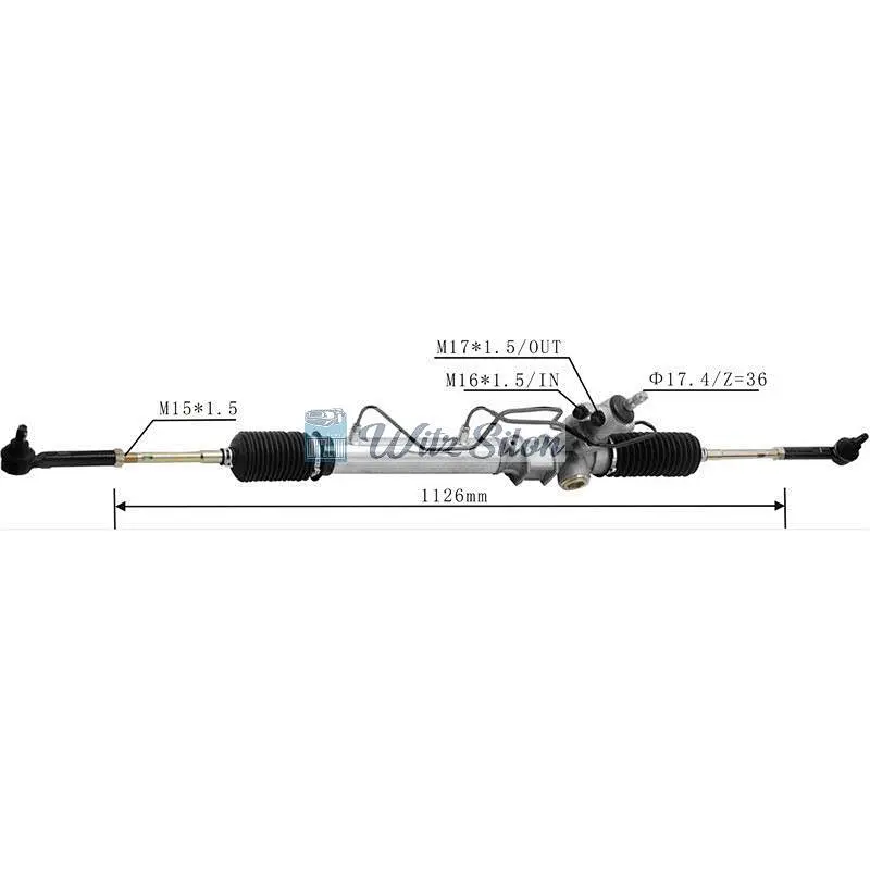 44250-26350 44250-26050 LHD Hydraulic Power Steering Rack For Toyota HIACE IV Bus (_H1_ _H2_) 1995-