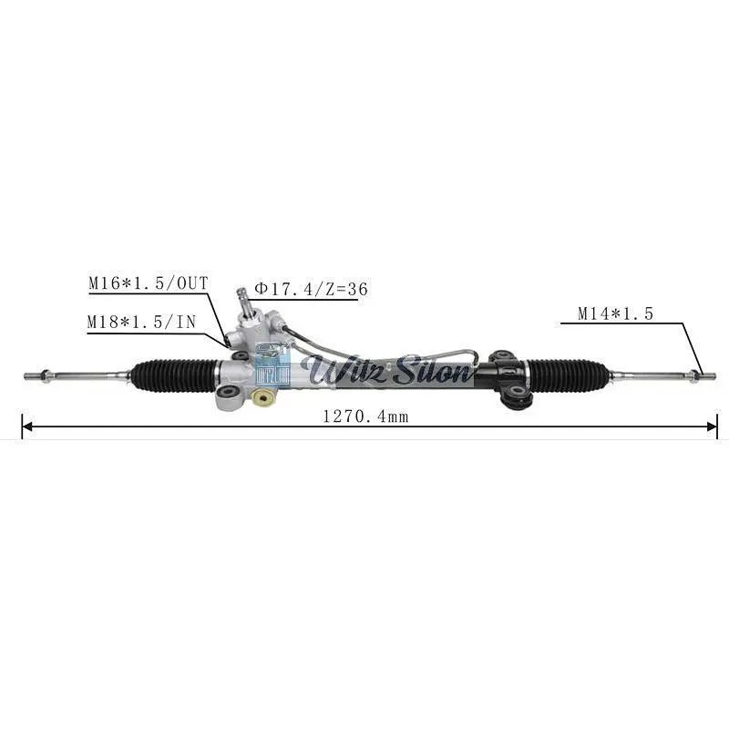 For Honda CR-V III (RE) auto steering gear box hydraulic power steering rack 53601-TA0-A01