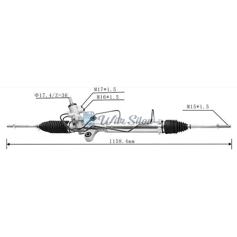 44200-26480 44200-26530 LHD Hydraulic Power Steering Rack For Toyota HIACE  COMMUTER V (TRH2_ KDH2_) 2004-