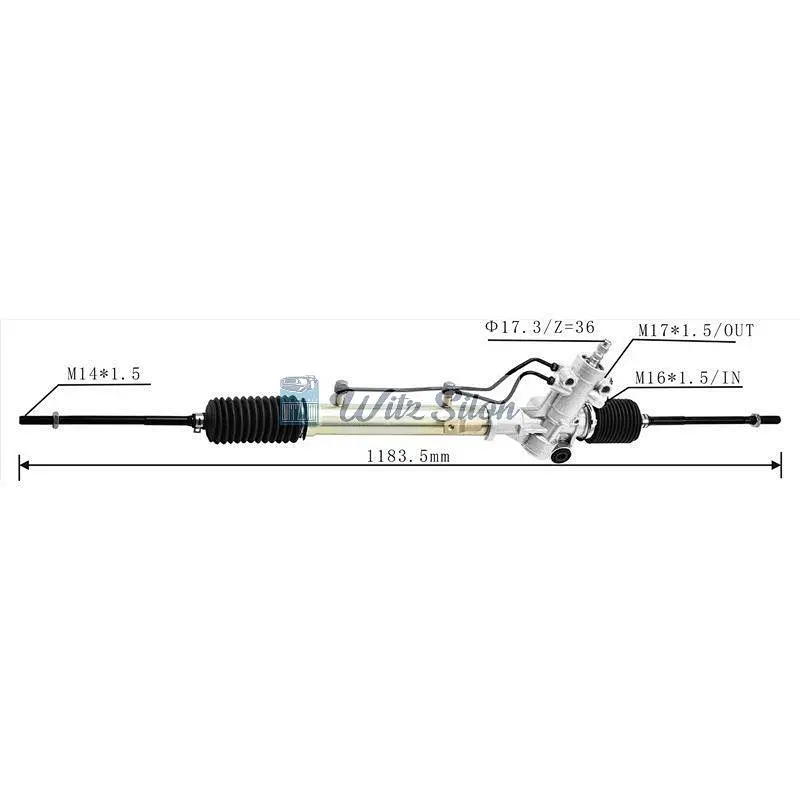 44250-42100 LHD Hydraulic Power Steering Rack For Toyota RAV 4 I (_A1_) 1994-2000