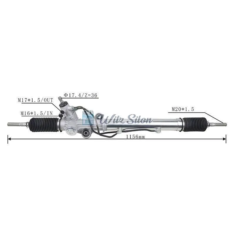 44250-60040 RHD Hydraulic Power Steering Rack For Toyota PRADO (_J1_) 1998-2007