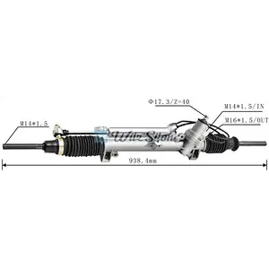 High Quality Car Parts Steering System Steering Gear Steering Rack 4000.N2 for Peugeot Citroen