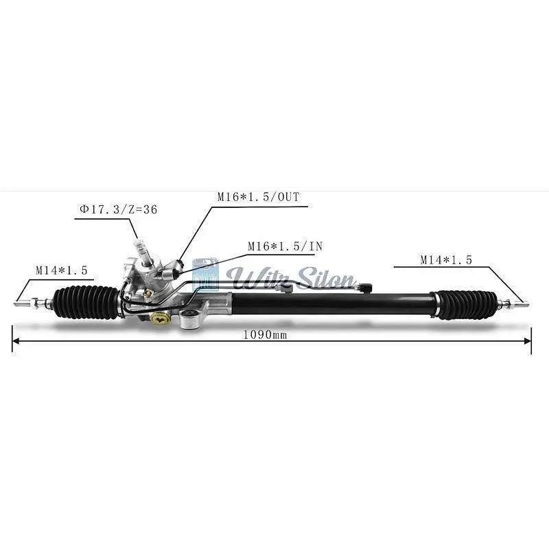 53601-SDA-A04 53601-SDA-A02 53601SDDA03 LHD Hydraulic Power Steering Rack For Honda ACCORD VII (CM) 2002-2008