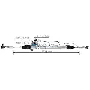 44200-BZ060 44200-BZ040 RHD Hydraulic Power Steering Rack For Toyota AVANZA 2003-2004