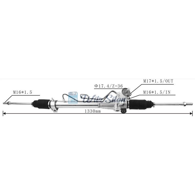 44250-33202 44250-33061 44250-33250 RHD Hydraulic Power Steering Rack For Toyota Camry 1992-2001