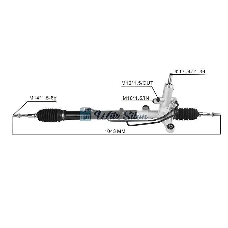 For Honda CIVIC VIII auto steering gear box hydraulic power steering rack 53601-SNA-A52 53601-SNA-A51