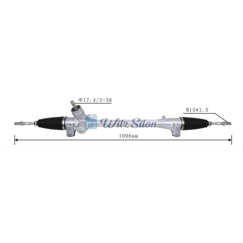 45500-02130 45500-02300 45510-02142 45510-12390 LHD Hydraulic Power Steering Rack For Toyota PRIUS PLUS (_W4_) 2011-