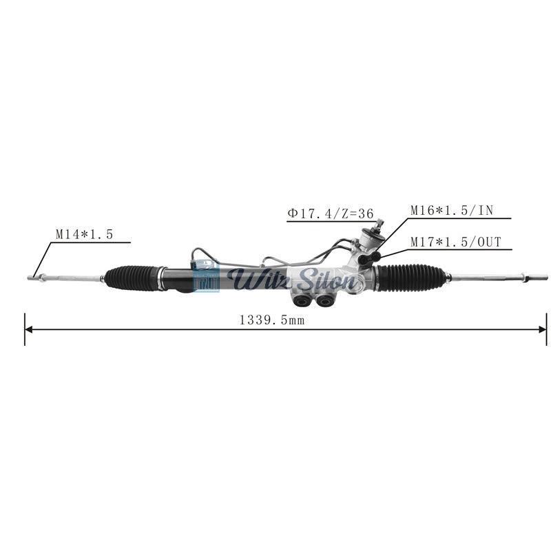 Power Steering Gear Box for ISUZU DMAX OE 8-97946132-0 98214704