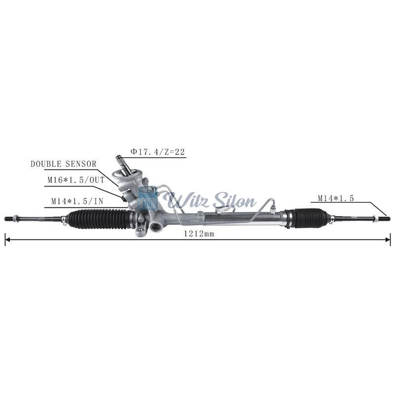 Hydraulic Power Steering Rack 6R1 423 055D for VW POLO (6R 6C) 2009-