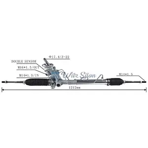 Hydraulic Power Steering Rack 6R1 423 055D for VW POLO (6R 6C) 2009-