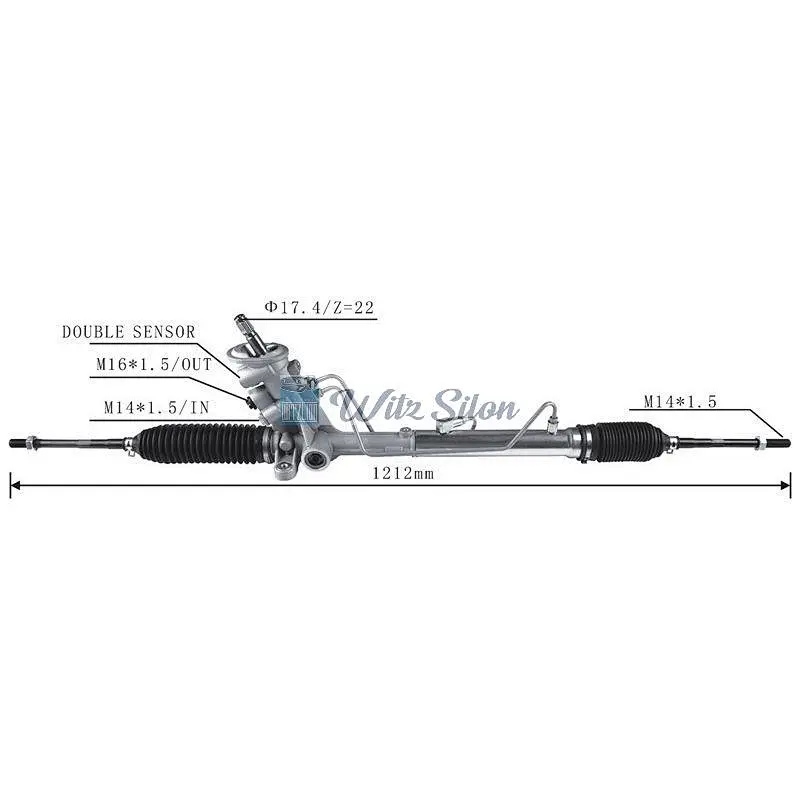Hydraulic Power Steering Rack 6R1 423 055D for VW POLO (6R 6C) 2009-