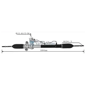 96879493 LHD Hydraulic Power Steering Rack for Chevrolet MATIZ 2005-2016