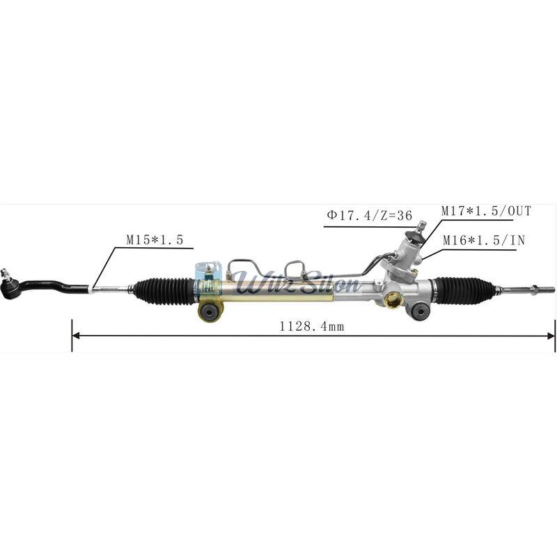44250-06190 RHD Hydraulic Power Steering Rack For Toyota Camry 2002-2006
