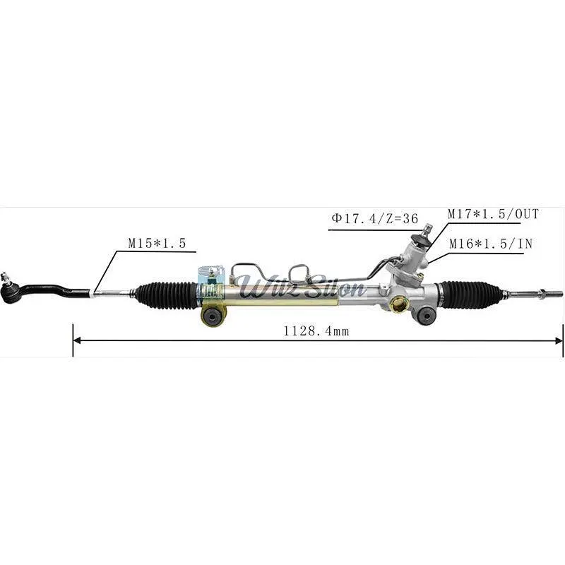 44250-06190 RHD Hydraulic Power Steering Rack For Toyota Camry 2002-2006