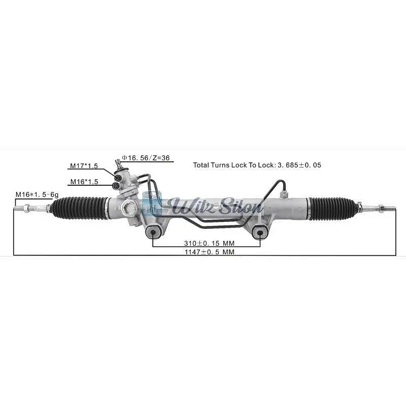 For MITSUBISHI L200 (KJ KK KL) auto steering gear box power steering rack 4410A604