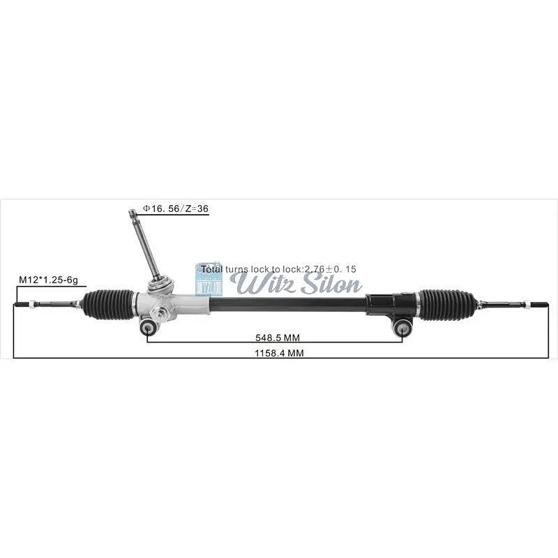 For CHEVROLET SPARK M400 2005 auto steering gear power steering rack 95390026 95075259 95083673 95275928