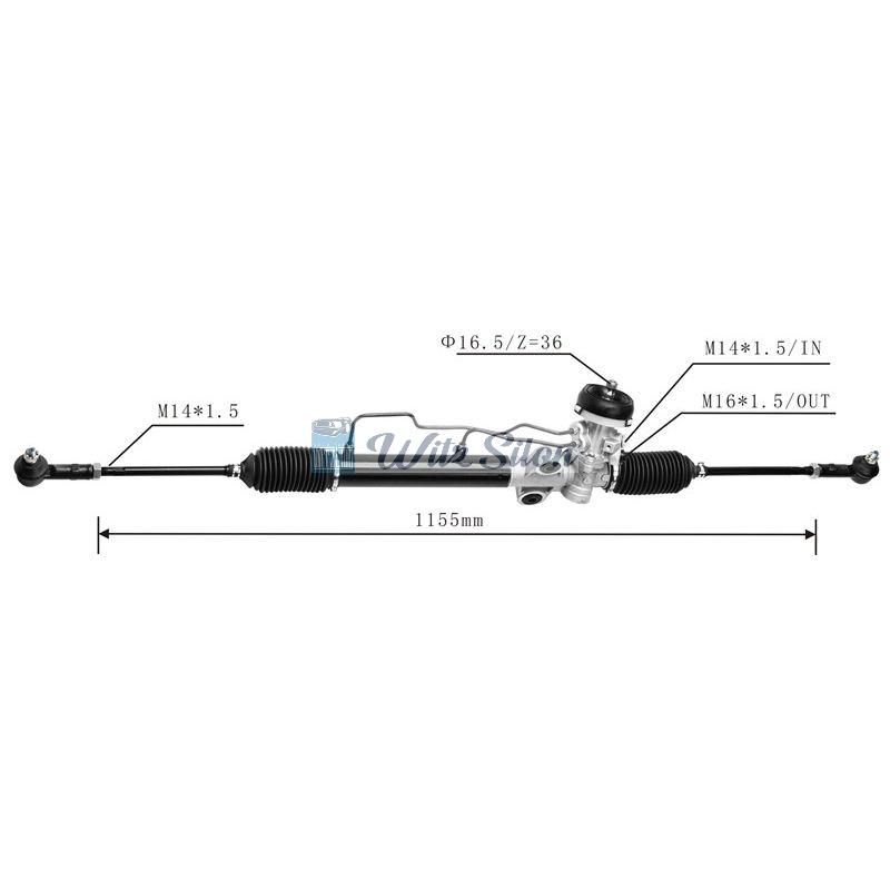 57710-25010 Steering Gear Power Steering Rack for HYUNDAI ACCENT 2000-2006