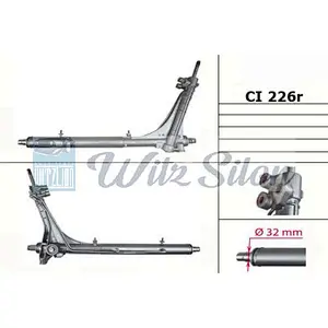 steering rack for Peugeot BOXER JRP890 4001E5-4000SG