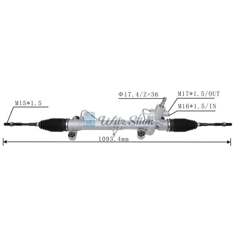 44200-12760 44250-02160 Auto Power Steering Rack Steering Gear Box for TOYOTA COROLLA