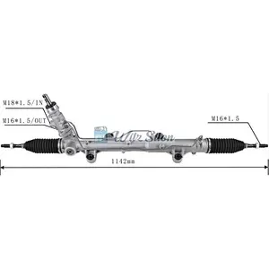 Hydraulic Steering Rack for Volksvogen Transport T5 LHD 7e1422061hx 7e1422061j LHD VW T5 2003-2011