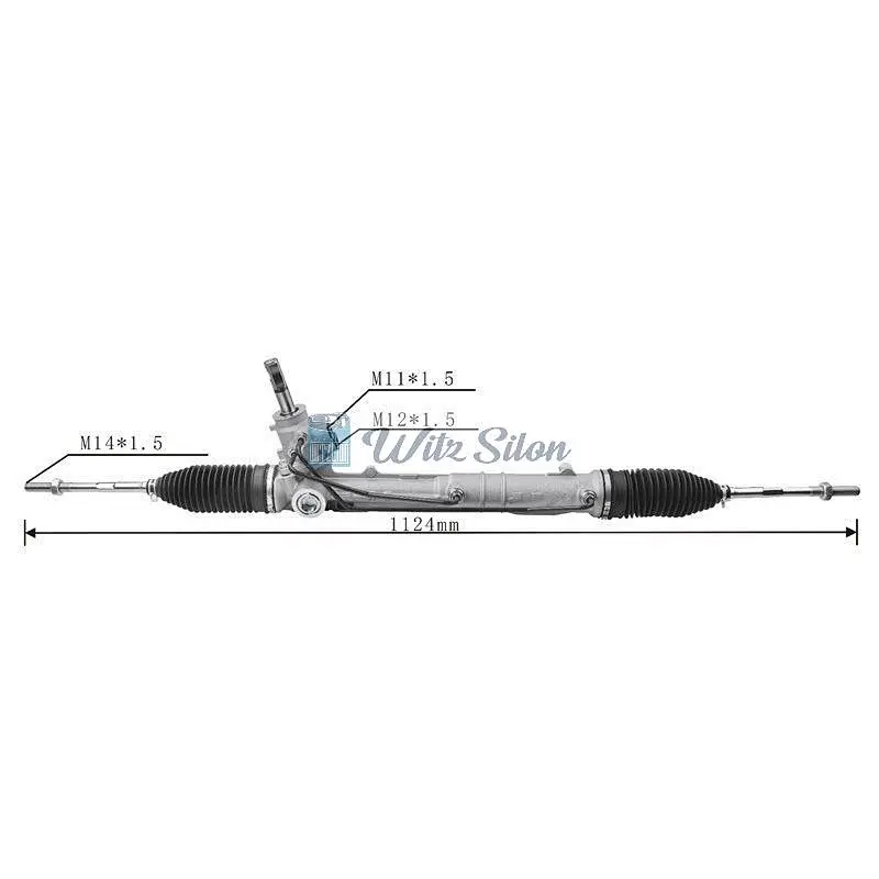 4001.L3 LHD Hydraulic Power Steering Rack for Peugeot 3008 MPV (0U_) 2009-