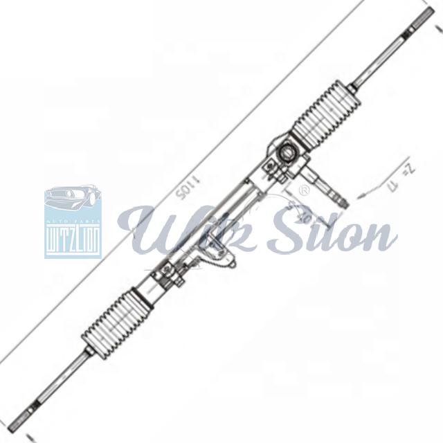 power steering rack replacement for FIATs for BRAVO 46447015 46447016