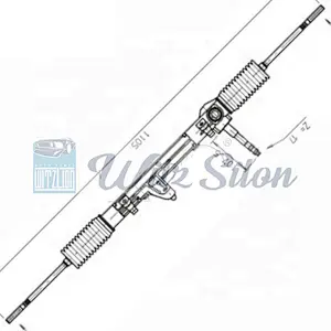 power steering rack replacement for FIATs for BRAVO 46447015 46447016