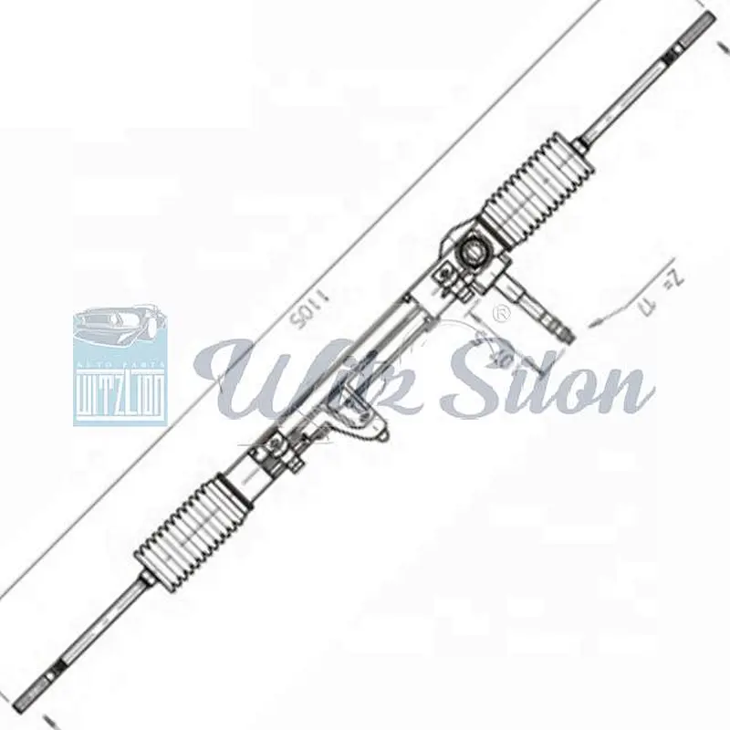 power steering rack replacement for FIATs for BRAVO 46447015 46447016
