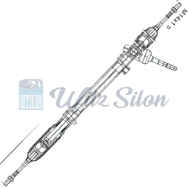 LHD rack for NISSANs X-TRIAL T32 48001-4BA0B 48001-4BA1B